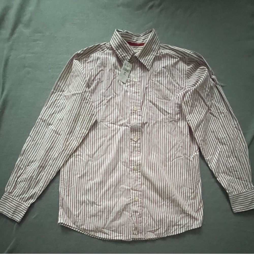 The Children's Place Red Striped Shirt